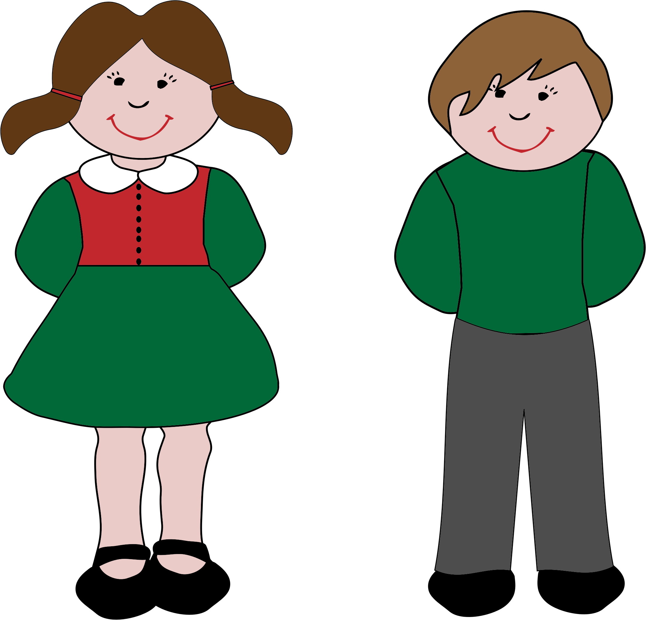 Download Big Image Gambar Laki Laki Dan Perempuan Kartun Png Image With No Background Pngkey Com