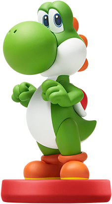 Amiibo Yoshi - Yoshi Amiibo (500x537), Png Download