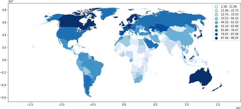This Is Pretty Nice Already, But Before Publishing - Lgbt Rights Map 2018 (941x433), Png Download