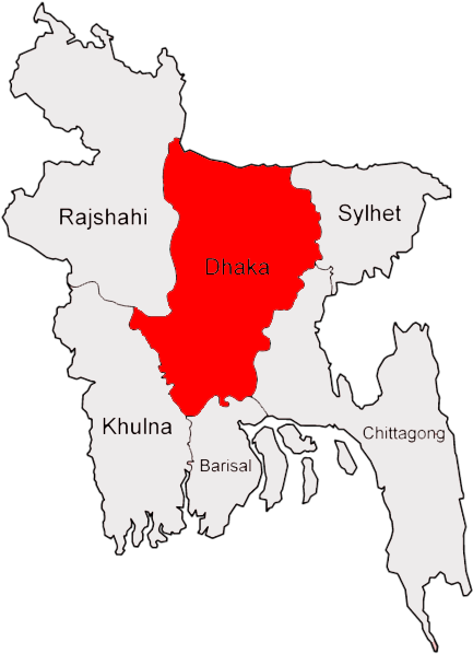 Bangladesh Tornado Map 1989 - Daulatpur Saturia Tornado Location (439x599), Png Download