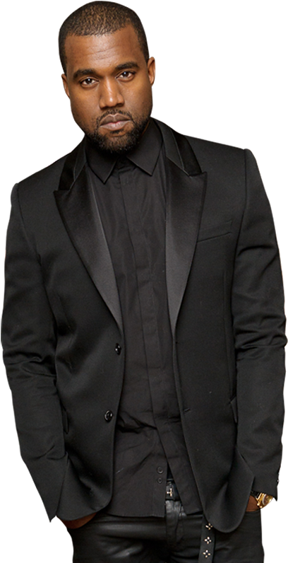 Kanye West - - Kanye West Transparent (330x412), Png Download