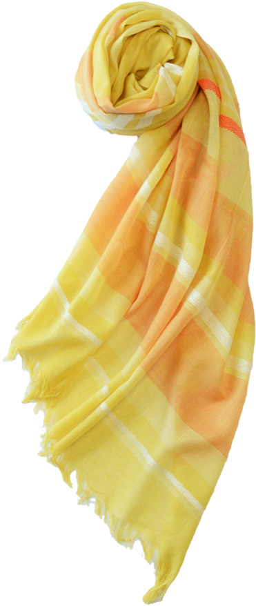 Light Stripe Scarf Scarves Lou Lou Boutiques - Scarf (650x961), Png Download
