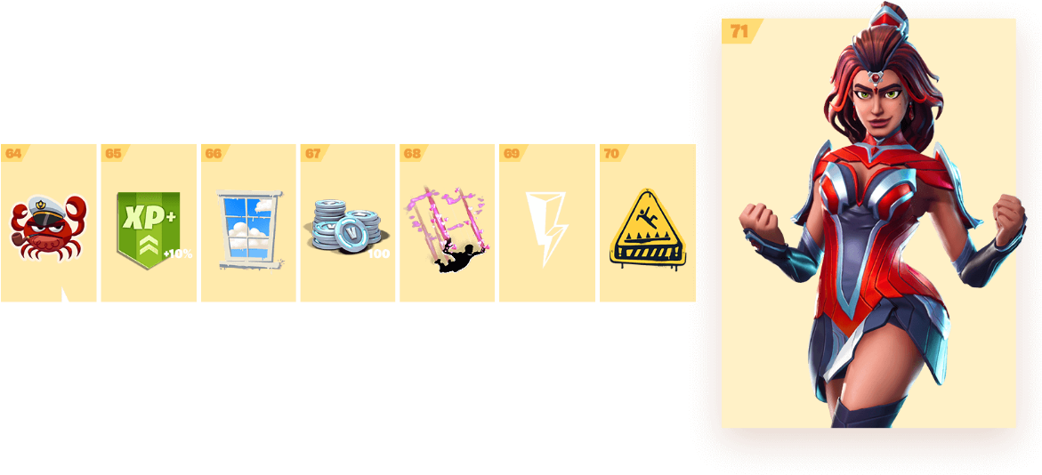 Download Fortnite Season 4 Valor Clipart Fortnite Battle - Fortnite Season 4 Zoey (900x408), Png Download