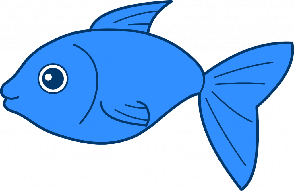 Goldfish Clipart Little Fish - Fish Clipart Png (1024x667), Png Download