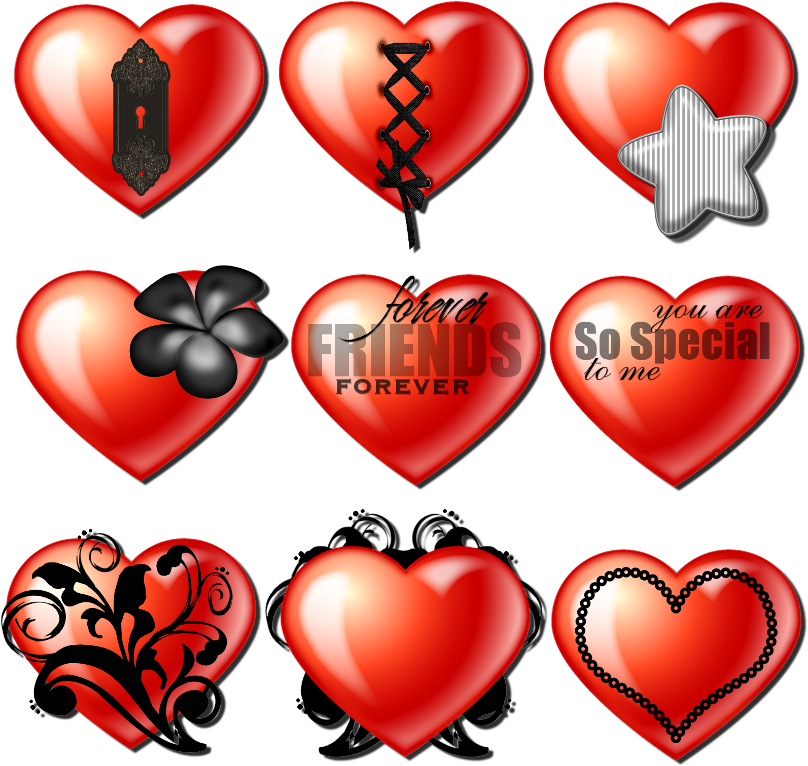 Heart (1600x1600), Png Download