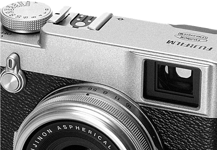 Fujifilm X100 Angle V4 Copy C - Fujifilm Finepix X100 (732x544), Png Download