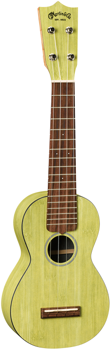 0x Uke Bamboo - Martin Ukulele Bamboo (285x715), Png Download