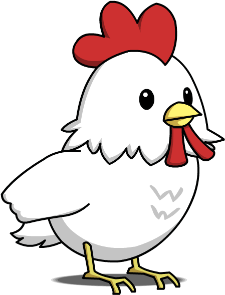 Chicken - Chicken Anime Png (465x600), Png Download