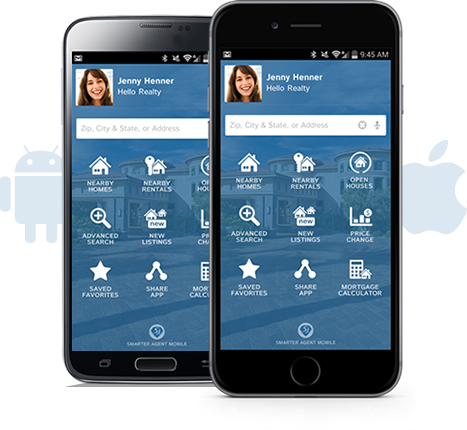 Mobile Solution For Ios, Android - Real Estate Mobile Application (467x430), Png Download