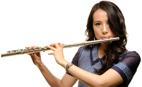 About The Flute - Playing Flute (463x286), Png Download