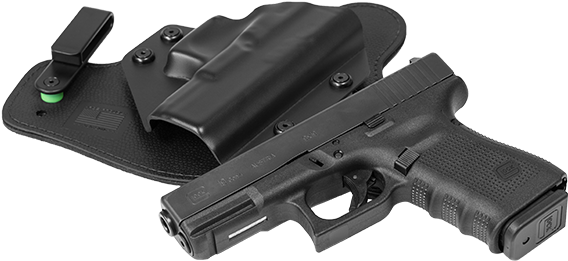 Glock Holsters By Alien Gear Holsters - Firearm (573x276), Png Download