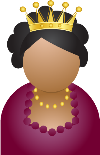 Transparent Queen Crown Png - Miss Icon (550x550), Png Download