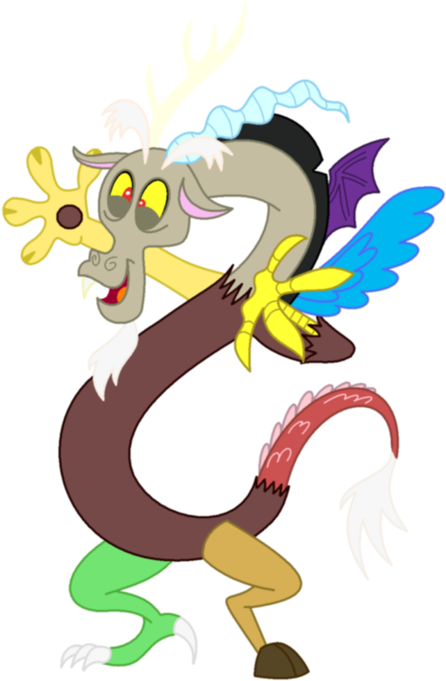 John De Lancie Discord (749x1066), Png Download