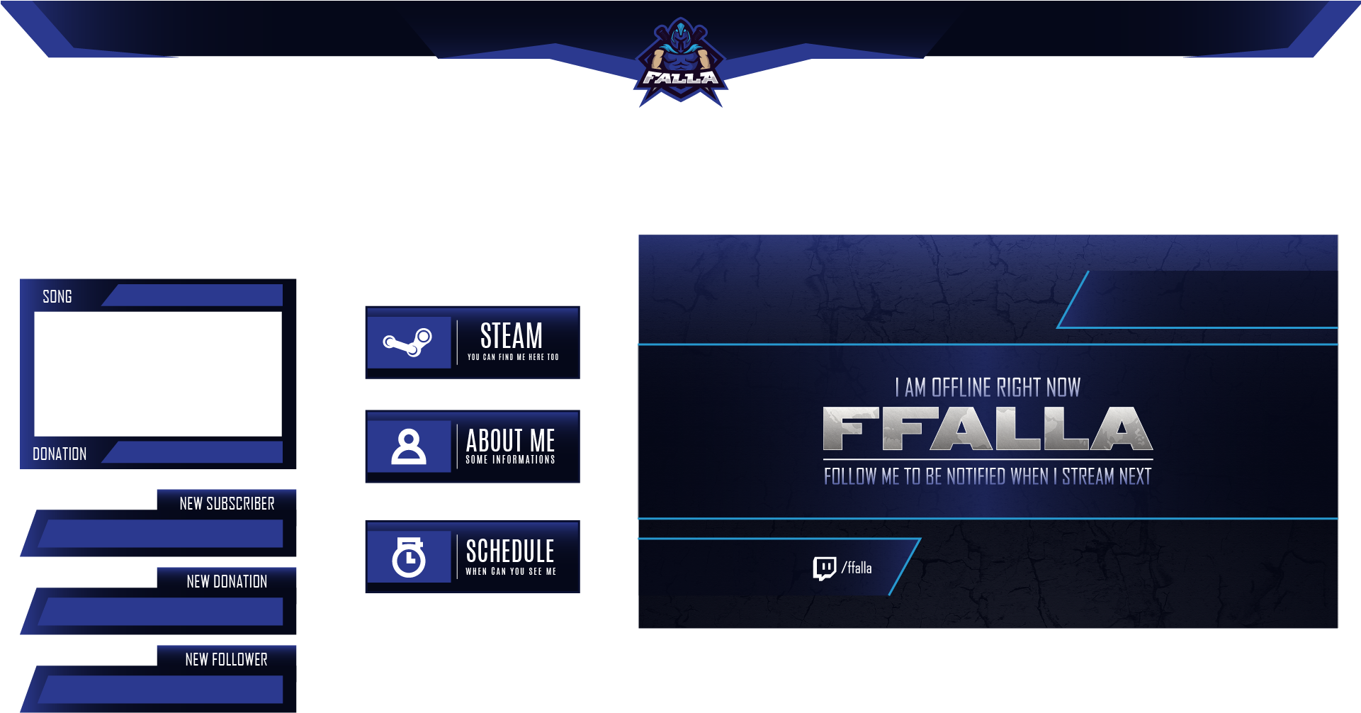 Ffalla Twitch Graphics - Twitch.tv (1920x1080), Png Download
