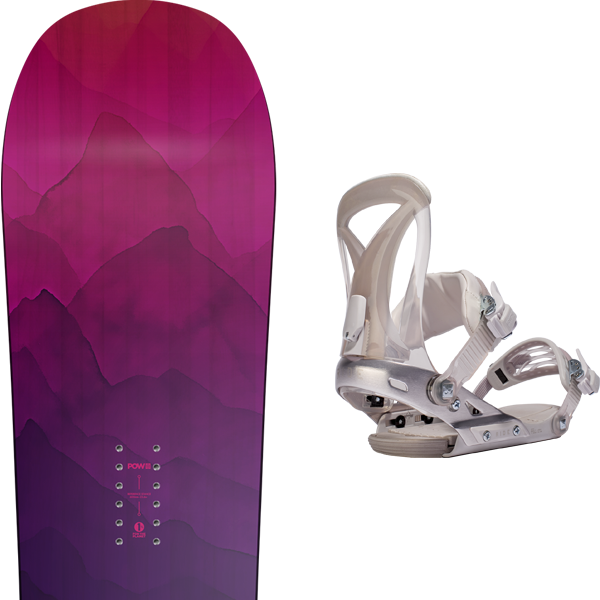 Jones Twin Sister W 2016 Ride Dva Nude - Ride Dva Womens Snowboard Bindings - Medium - 2016 (600x600), Png Download