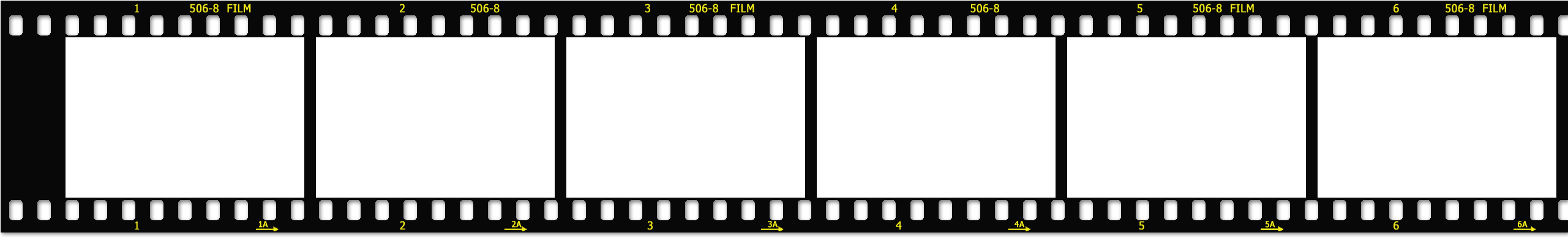 Flickr Cover Strip Png - Movie Strip Transparent (2560x2560), Png Download