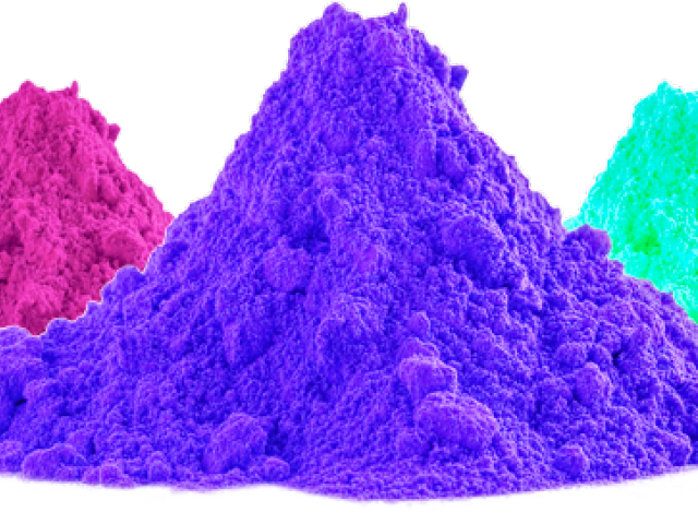 Holi Color Png Transparent Images - Holi Colour - Orange (640x480), Png Download