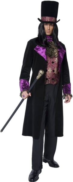 Share This Image - Gothic Couples Costumes (282x600), Png Download