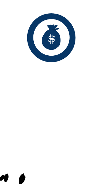 Blue Money Bag Svg Clip Arts 336 X 595 Px (336x595), Png Download