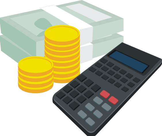 2016 Tax Info - Money Calculator Clipart (563x472), Png Download