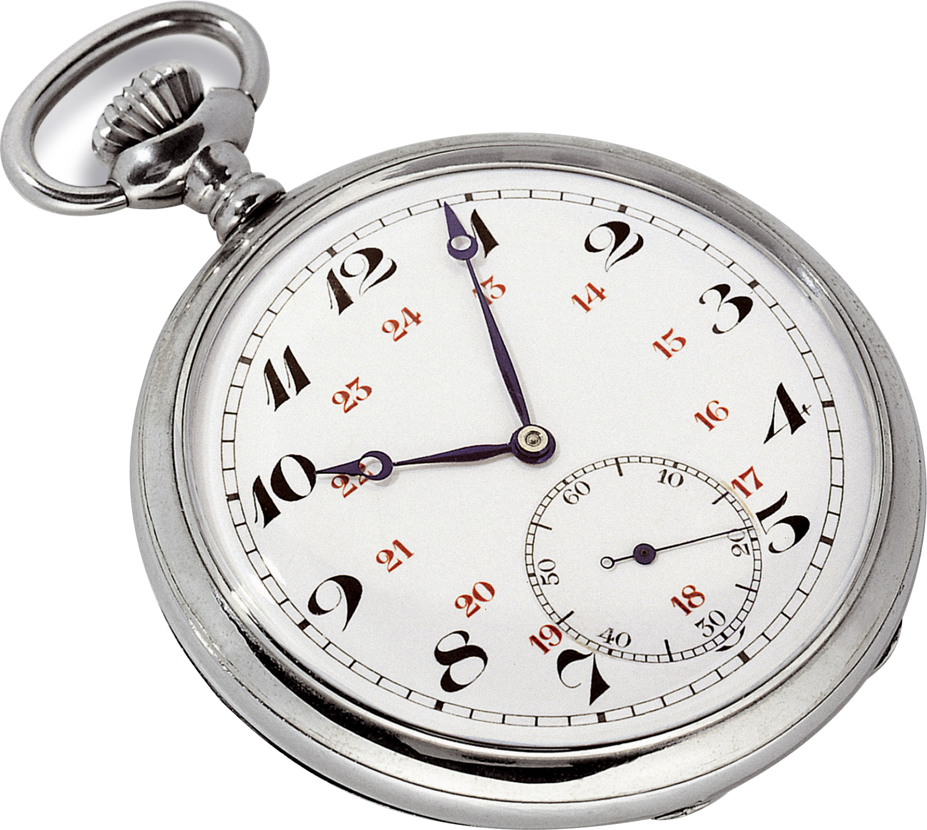Clock Png - Patek Philippe Vintage 18k Yellow Gold Pocket Watch (1832x1641), Png Download