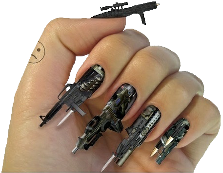 Png - Worlds Best Nail Art (457x356), Png Download