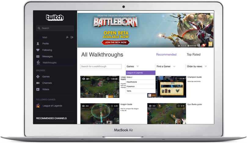 Twitch Screen (842x595), Png Download