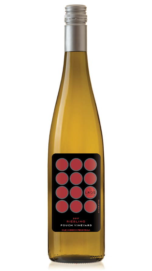 2017 Riesling - Fouch Vineyard - Common Grape Vine (499x900), Png Download