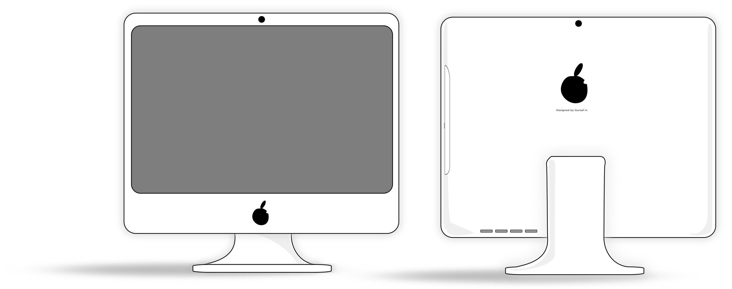 Imac Png (2400x950), Png Download