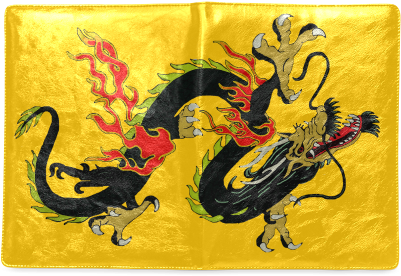 Chinese Dragon Black Custom Notebook B5 - Dragon (500x500), Png Download