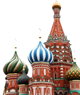Russian Interests - Saint Basil's Cathedral (620x315), Png Download
