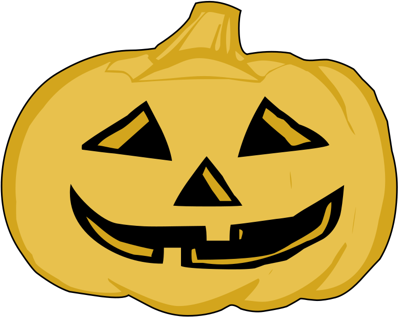 Original Png Clip Art File Pumpkin Lantern Svg Images (600x476), Png Download