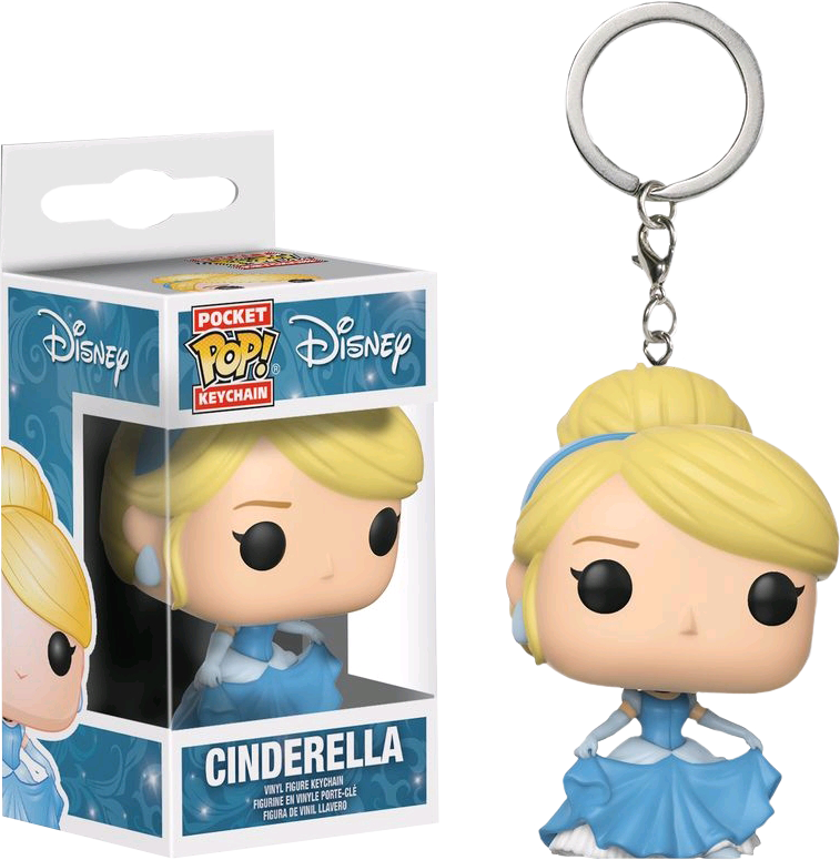 Disney Cinderella Funko Keychain Vinyl Figure - Funko Pop Keychain Cinderella (757x775), Png Download