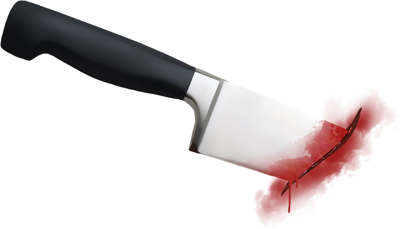 Picsart Png, Hair Png, Photo Booth Backdrop, Photo - Knife With Blood Png (1024x1024), Png Download