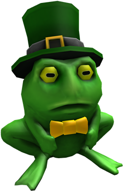 Patrick's Sad Frog - St Pat's Day Png (420x420), Png Download