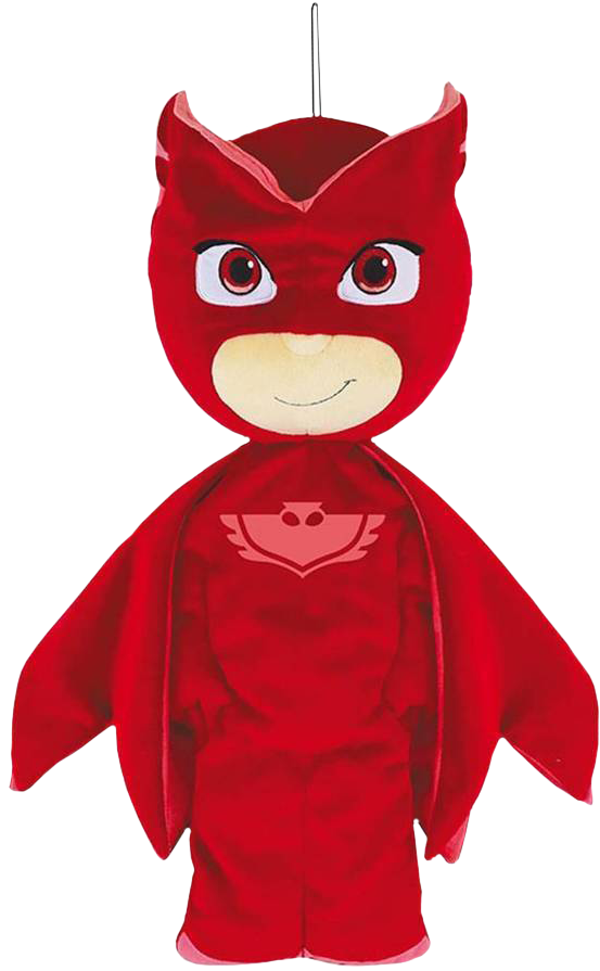 Owlette Pyjama Bag Plush - Pj Masks Owlette Pyjama Bag (559x894), Png Download