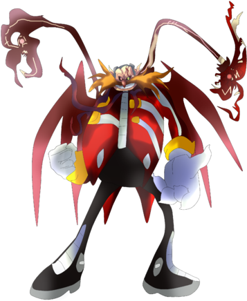 Eggman- Mutation From Tobias's Dna - Doctor Eggman (368x479), Png Download