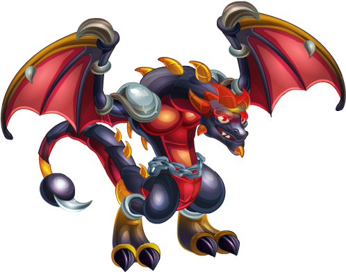 Piercing Dragon 1 - Dragon City Dragon Piercing (500x500), Png Download