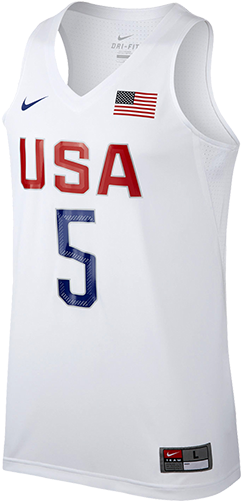 Nike Usa Kevin Durant Vapor Replica Jersey - Usab Nike Vapor Replica (kevin Durant) White Xl (500x500), Png Download