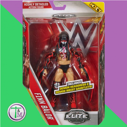 Wwe Elite Figure, Finn Balor (533x800), Png Download