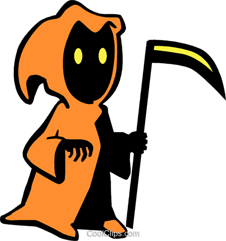 Grim Reapers Royalty Free Vector Clip Art Illustration - Clip Art (449x480), Png Download