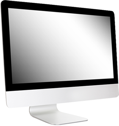 Computer Monitor - Led-backlit Lcd Display (384x406), Png Download