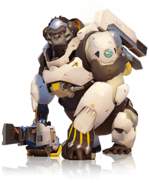 Winston Full Body - Overwatch Halloween Skin Ideas (400x400), Png Download