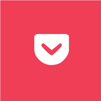 Pocket Share Button - Emblem (542x542), Png Download