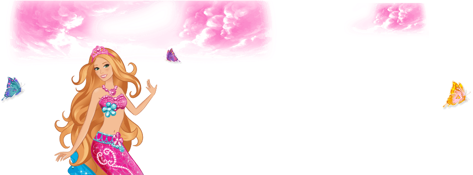 Barbie Fairytale Background (1332x357), Png Download