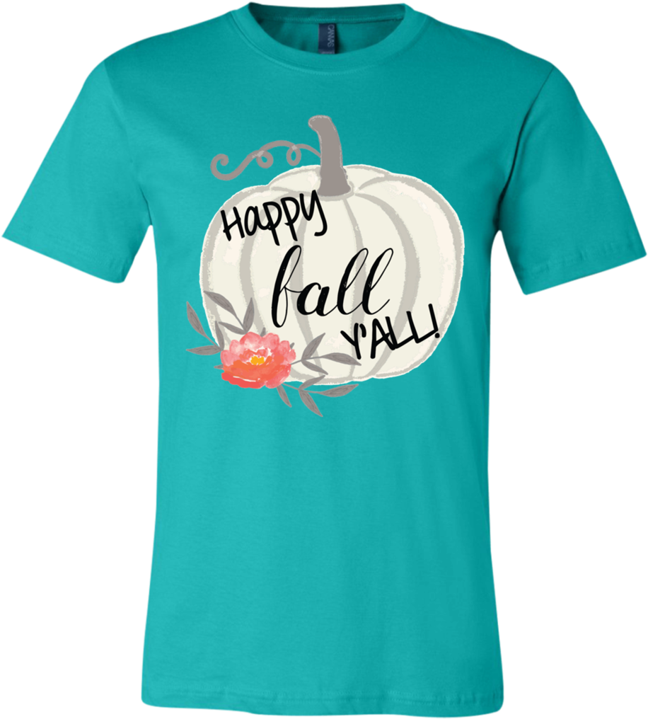 Happy Fall Y'all Watercolor Pumpkin Soft Tee Shirt - Official Ncaa Western Kentucky University Hilltoppers (1024x1024), Png Download