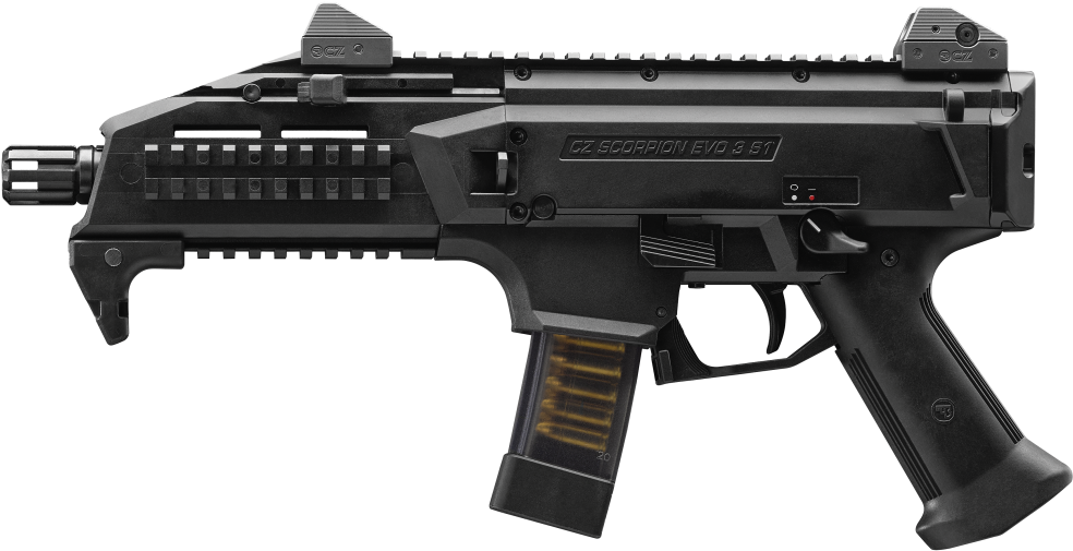 Cz Scorpion Evo 3 S1 Pistol - Cz Scorpion Evo (1070x713), Png Download