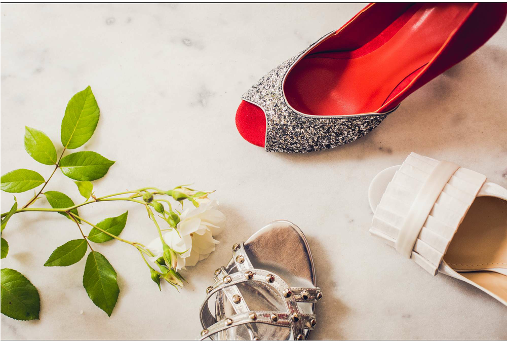 Bridal Shoes Wedding Pearl And Stud Shoes 1 1 - Wedding (1000x1000), Png Download