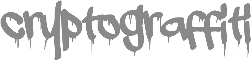 Cryptograffiti Logo Clear Background - Graffiti (900x300), Png Download