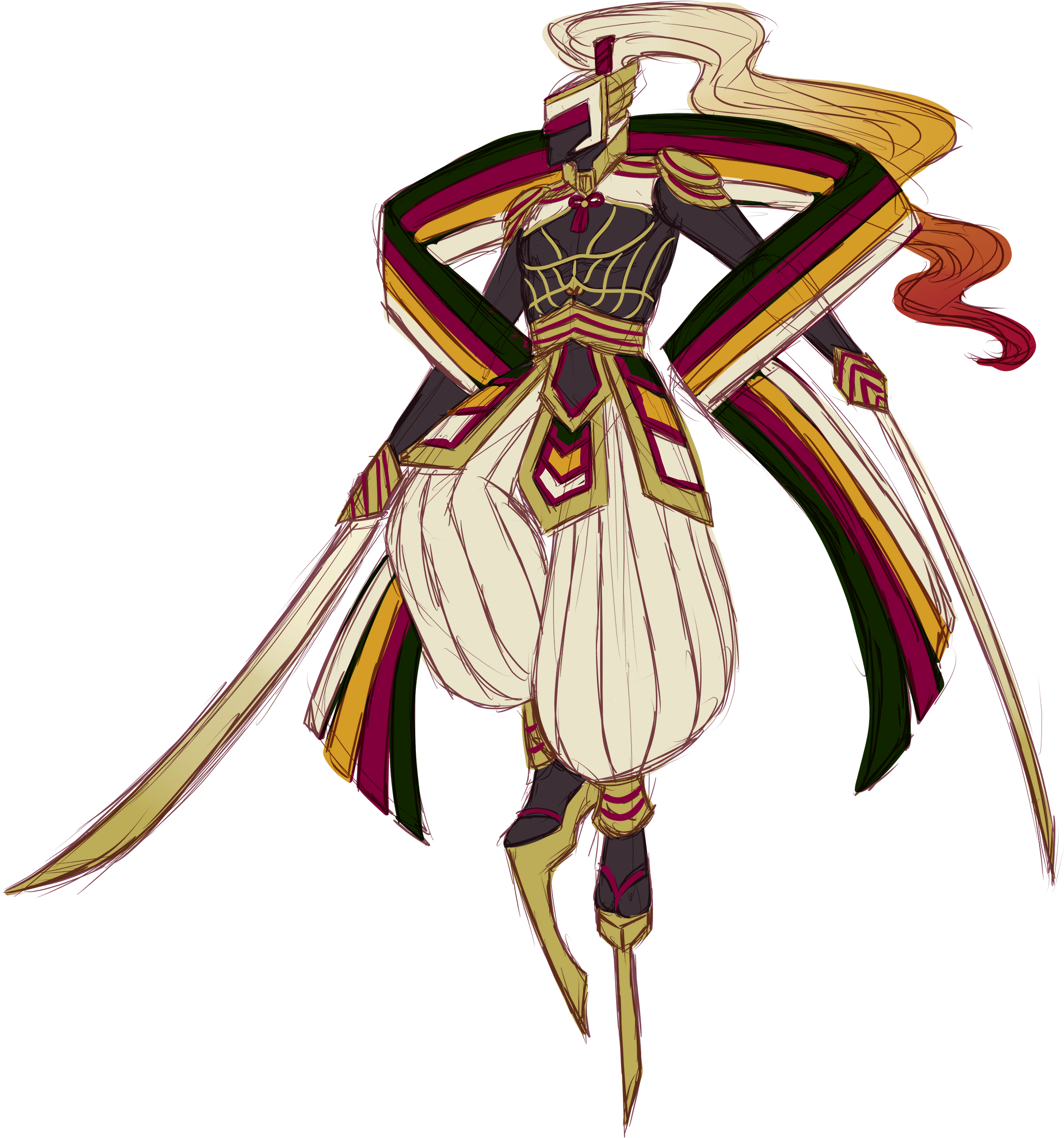 Hikaru Genji - Illustration (2443x2485), Png Download